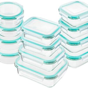Bayco Glass Food Storage Containers with Lids